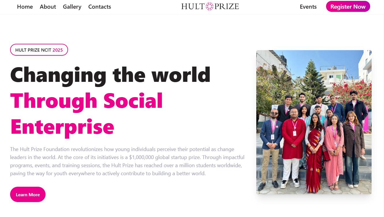 HULT PRIZE NCIT -2025